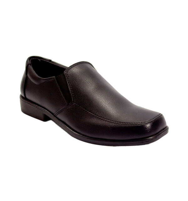 Calzado Dotacion Tipo Mocasin Hombre Zapato Resorte Empeine Cuero Fino. Cuero fino de alta calidad. Capellada en cuero liso de alta calidad.